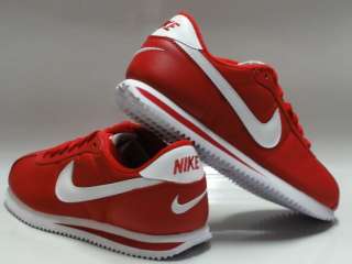 Nike Cortez 07 Nylon Red White Sneakers Kids Size 3.5  