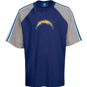  San Diego Chargers Navy Crew Shirt: Sports & Outdoors