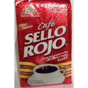 Sello Rojo Roast & Ground Coffee , 17.6 ounce (500 g)  