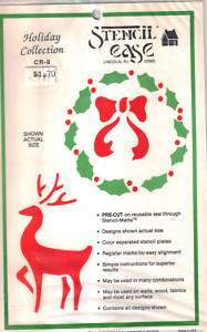 STENCIL EASE Choice of HOLIDAY COLLECTION Vintage NIP  