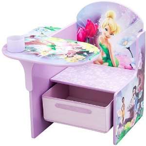   Disney Fairies Tinkerbell Desk and Chair with Storage