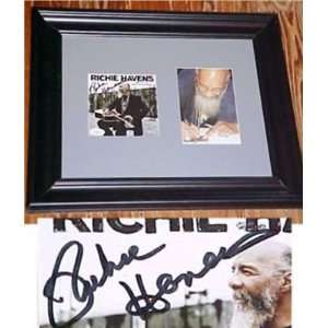  Richie Havens Signed Autographed Crown CD FRAMED JSA 