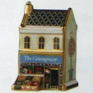  Royal Crown Derby Miniature House Collection Greengrocer Shop 