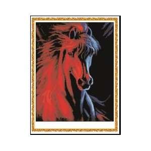  Paint By Number Kit 16x 12 Horse: Toys & Games