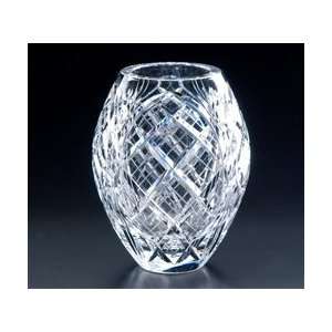  Heritage Irish Crystal Cathedral 8 1/2 inch Bulb Vase 