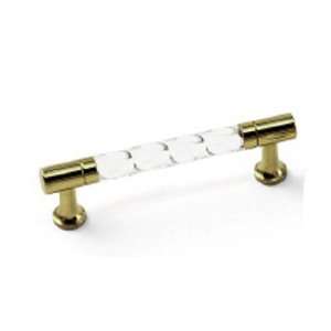  Laurey 3 Pull Acrylic With Polished Brass Legs (25pk 