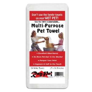  The Wet Pet Multi Purpose Towel, 20 Pack: Pet Supplies