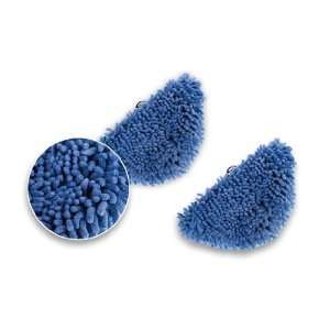   Secura Coral Duster Micro Fiber Steam Mop Pads, 2 Pack