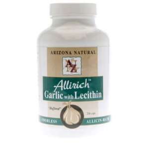  Arizona Natural   Allirich Odorless Garlic with Lecithin 