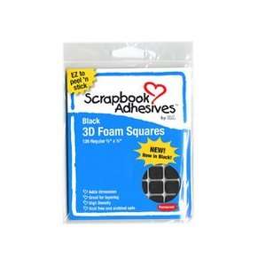  Scrapbook Adhesives 1/2 Inch x1/2 Inch 3D Foam Squares 