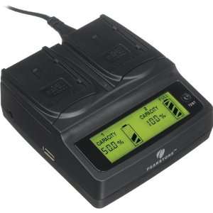  Pearstone Duo Battery Charger for Panasonic CGA DU06/DU07 