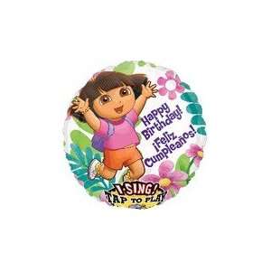  28 Sing A Tune Dora Happy Birthday   Mylar Balloon Foil 