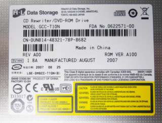 HL Data Storage CD/RW DVD ROM Combo SATA Drive UN814 Dell Optiplex 740 