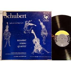 Schubert, Budapest String Quartet, Columbia 6 Eyes 