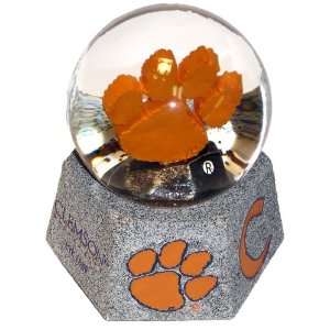  Clemson Tigers Musical Mascot Water Snow Globe: Sports 