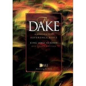  Dake Annotated Reference Bible KJV [B KJ DAB HB0737S RL 