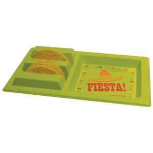 Fiesta Themed Taco Holder and Trays Toys & Games