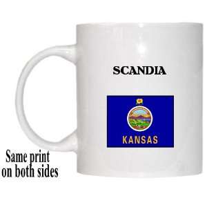  US State Flag   SCANDIA, Kansas (KS) Mug 