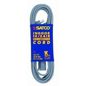  Satco 3 FT 14 3 SPT 3 GRAY AIR COND. CORD model number 93 
