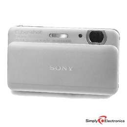 Sony Cyber shot DSC TX55 Silver Digital Camera 16.2MP 5X Optical Zoom 