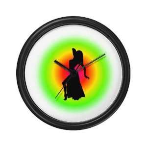  Diva Pose Dance Wall Clock by CafePress: Home & Kitchen