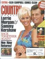 Lorrie Morgan Sammy Kershaw Cover Country Weekly 2004  