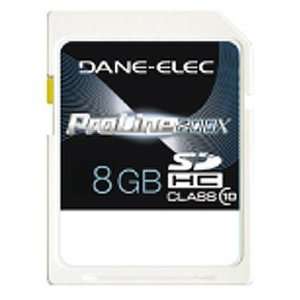  Dane Elec Proline 200X SDHC 8GB Class 10 Memory Card 
