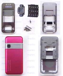 RED NEW Full Housing For Samsung SGH F250 F258+Tool  
