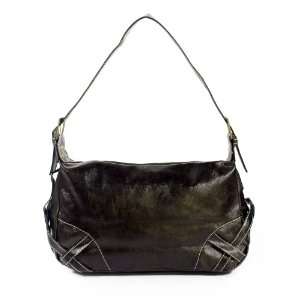   Tamara] Stylish Coffee Leatherette Satchel Bag Handbag Purse: Baby