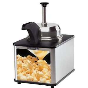  Popcorn Butter Dispenser with Pump and Spout Warmer   3 