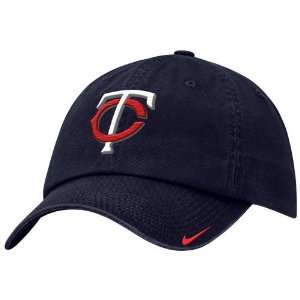  Nike Minnesota Twins Navy Blue Stadium Adjustable Hat 