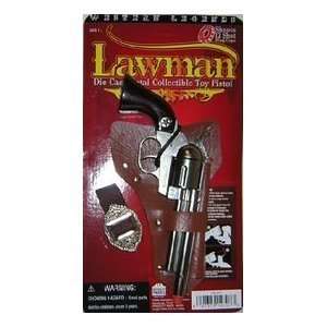  Lawman Die Cast Metal Cap Pistol: Toys & Games