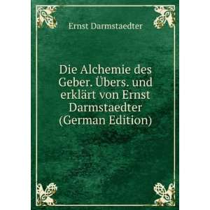   Darmstaedter (German Edition) Ernst Darmstaedter  Books
