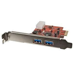  USB 3.0 2 Port PCI Express Card Electronics