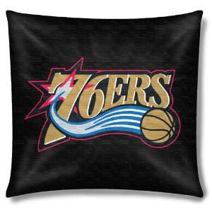   Philadelphia 76ers NBA Team Toss Pillow (18x18) Sports & Outdoors
