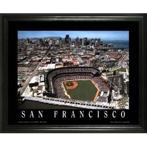  San Francisco Giants   ATT Park Aerial   Lg   Framed 
