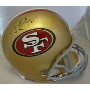 Frank Gore Autographed San Francisco 49ers Full Size Deluxe Replica 