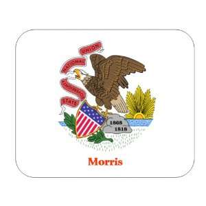  US State Flag   Morris, Illinois (IL) Mouse Pad 