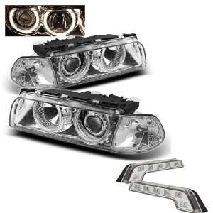   Headlights W/ Corner Lights and LED Day Time Running Light Package