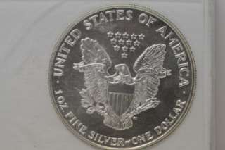 1988 American Eagle Silver Dollar   1 oz Silver Coin  