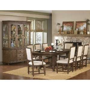  Homelegance Ardenwood Dining Table, 2 Arm Chairs and 4 