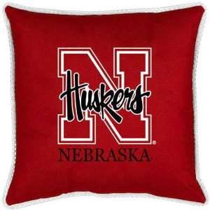  Nebraska Cornhuskers Scarlet Sideline Accent Pillow 