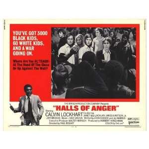  Halls Of Anger Original Movie Poster, 28 x 22 (1970 