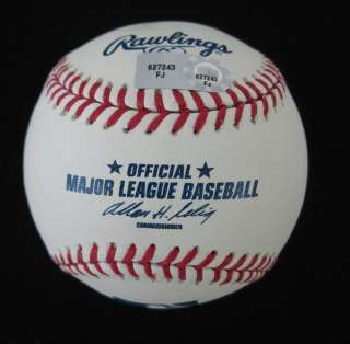 Roy Halladay Phillies Autographed/Signed Baseball MLB  