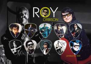 Roy Orbison Guitar Pick Set Display LIMITED EDITION  