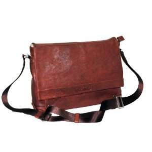  Venchinni Men Messenger Laptop Brown Leather Bag 6838 6 