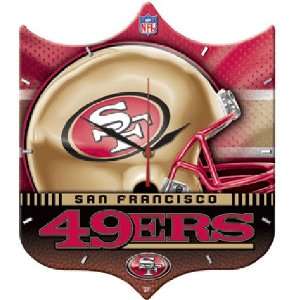   San Francisco 49ers NFL High Definition Clock: Sports & Outdoors