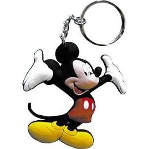  Disney Mickey Mouse Ta Da Rubber Keychain: Toys & Games