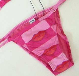 ROSA CHA Lips Bikini Swimsuit Brazilian M Medium NWT  