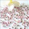 1000 Pink&Silver Diamond Confetti Wedding Decorati